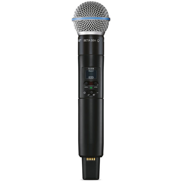 Shure SLXD24E BETA58 H56 Micros Chant Sans Fil Energyson