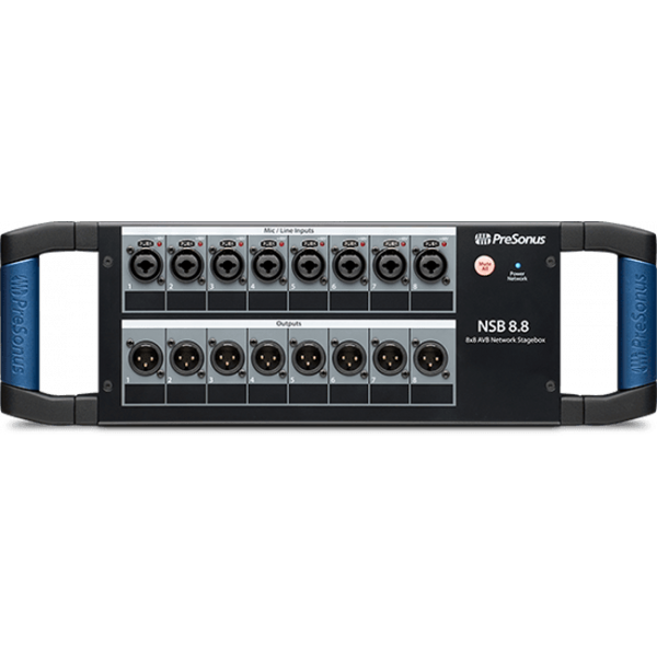 Boitiers de scène - Presonus - NSB 8.8 Networked Stage Box