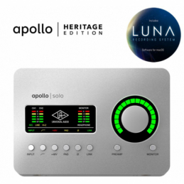 	Cartes son - Universal Audio - Apollo Solo TB3 Heritage...