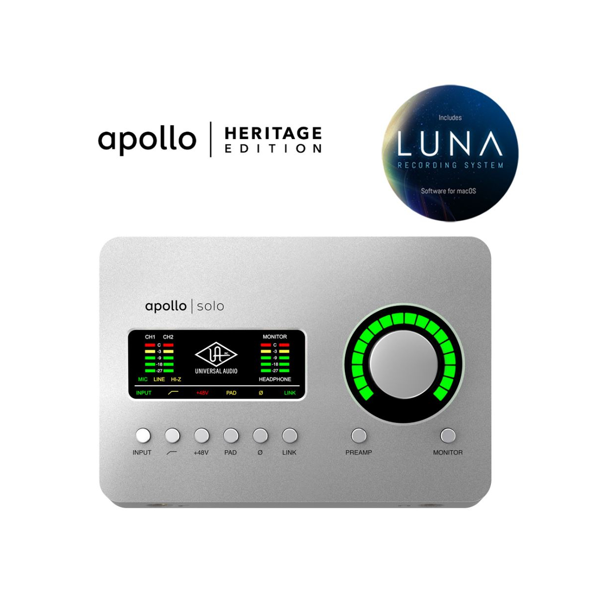 Cartes son - Universal Audio - Apollo Solo TB3 Heritage...