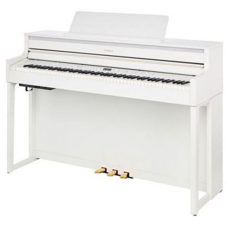 Pianos numériques meubles - Roland - HP704 (Blanc)