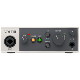 	Cartes son - Universal Audio - VOLT 1 USB RECORDING STUDIO