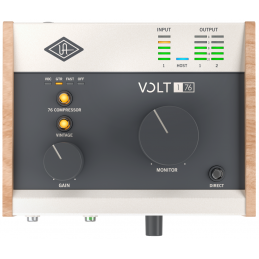 	Cartes son - Universal Audio - Volt 176 USB RECORDING STUDIO