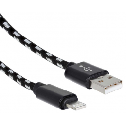 	Câbles USB - Yourban - USB-Lightning 1M BL