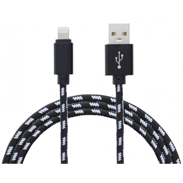 Câbles USB - Yourban - USB-Lightning 1M BL