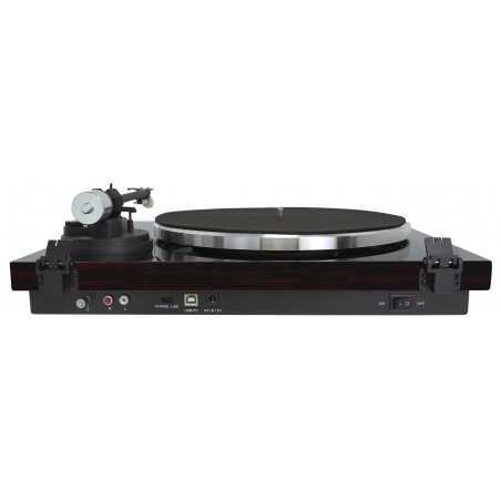 Platines vinyles hifi - Enova Hifi - Vision 3 USB WD (Bois foncé...