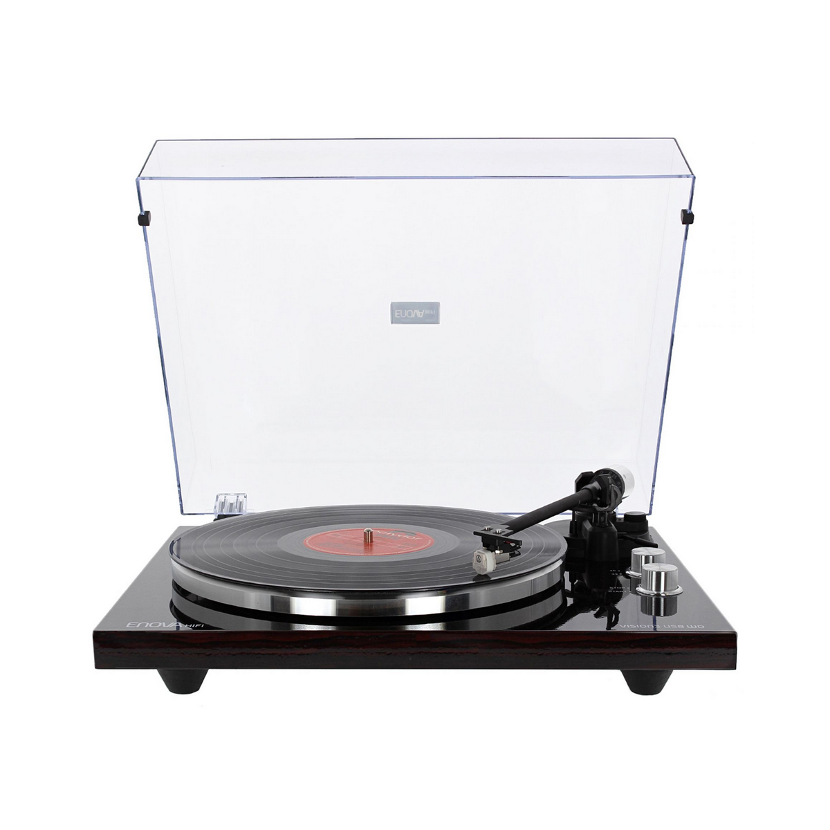 Platines vinyles hifi - Enova Hifi - Vision 3 USB WD (Bois foncé...