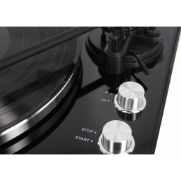 	Platines vinyles hifi - Enova Hifi - Vision 3 USB WD (Bois foncé...