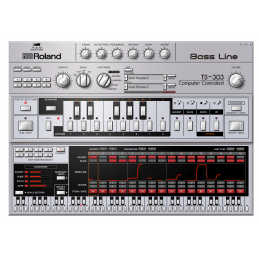 	Logiciels instruments virtuels - Roland Cloud - TB-303