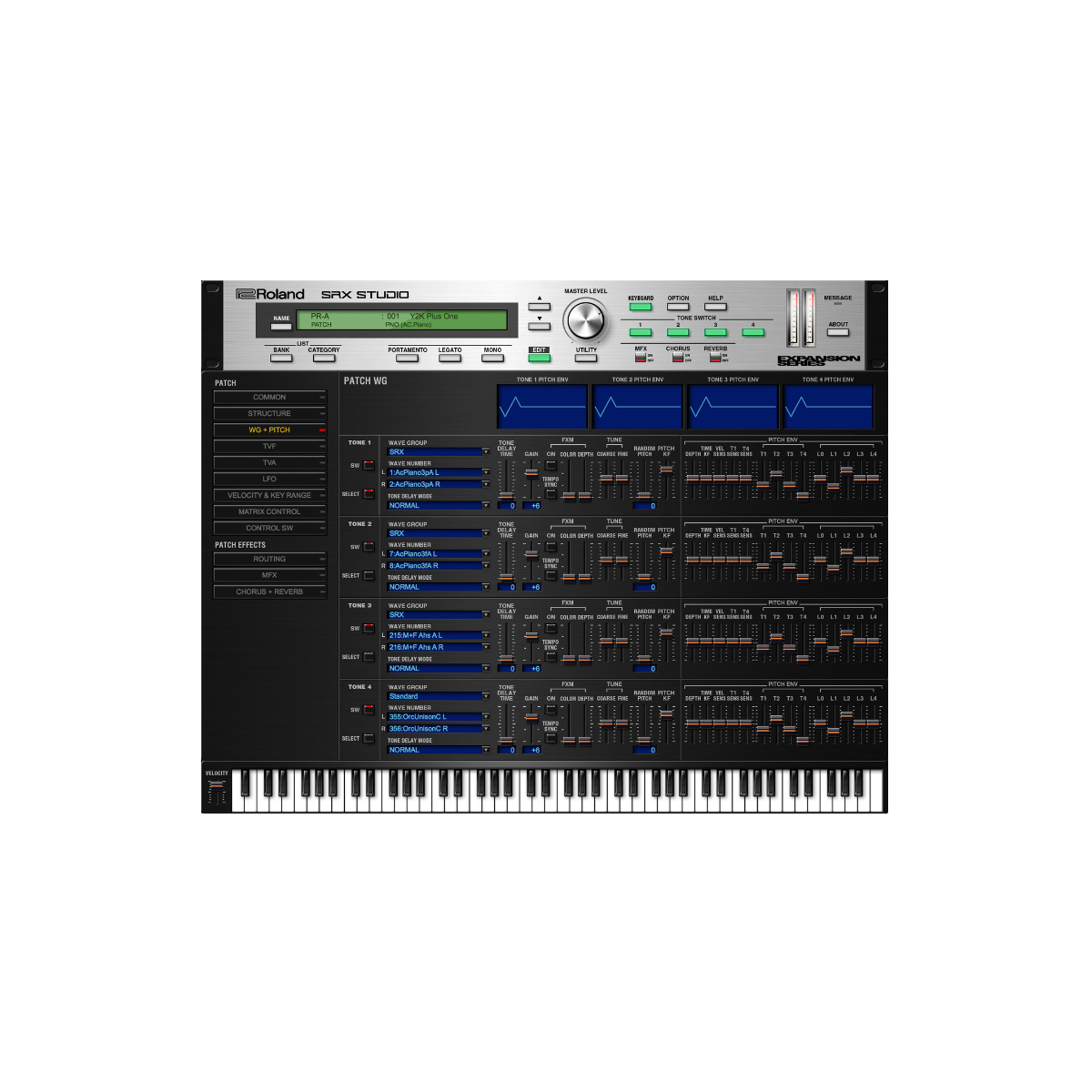 SRX STUDIO - Logiciels instruments virtuels - Energyson