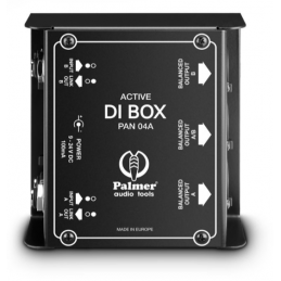 Power Dynamics PDX30 Boîte d'injection directe pour table de mixage ou  instrument de musique - Sortie stéréo XLR symétrique