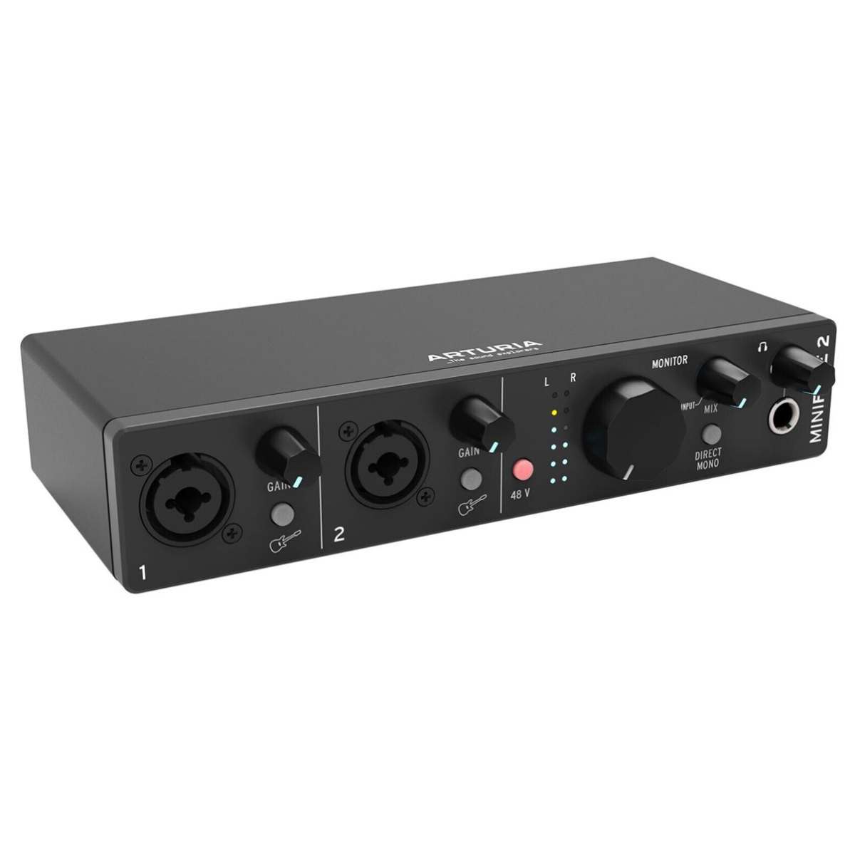 Arturia Interface audio USB - 4 entrées /sorties MiniFuse 4 noire