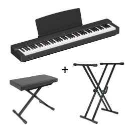 Yamaha Pack P-145 + Stand + Banquette - Packs Claviers et Synthé