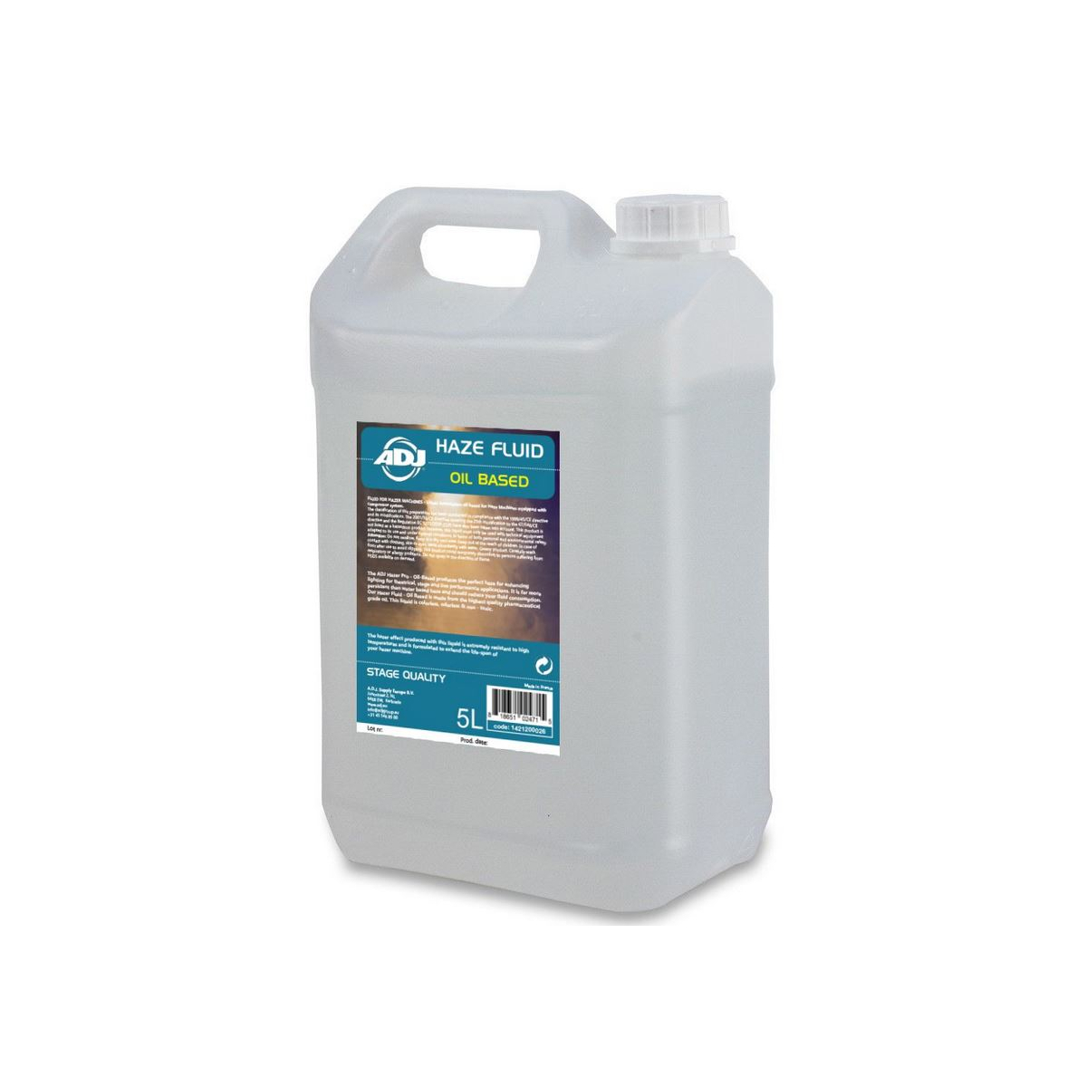 Liquide brouillard - ADJ - Haze Fluid oil based -...