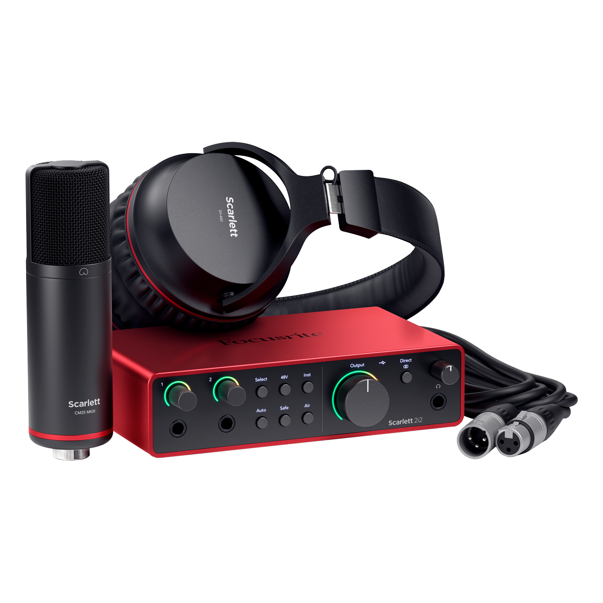 Packs Home Studio - Focusrite - SCARLETT4 2I2 STUDIO