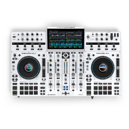 	Contrôleurs DJ autonome - Denon DJ - PRIME 4+ Limited White Edition