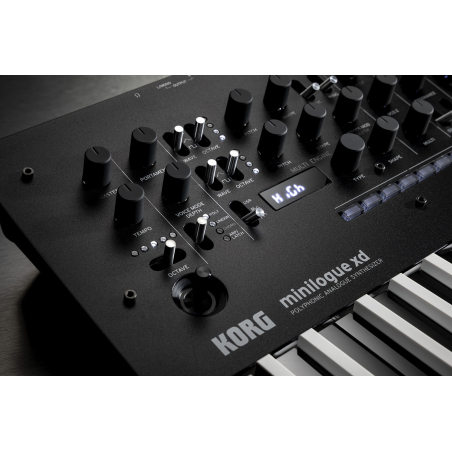 Synthé analogiques - Korg - MINILOGUE XD INVERSÉ (NOIR)