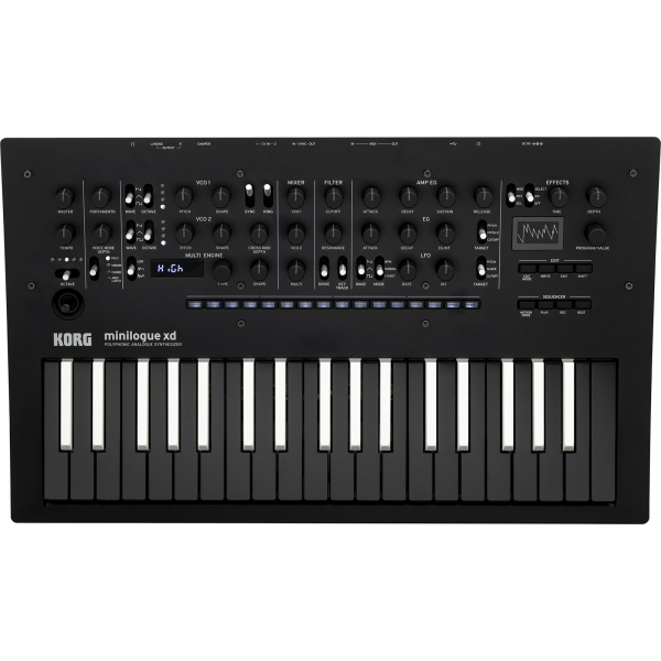 Synthé analogiques - Korg - MINILOGUE XD INVERSÉ (NOIR)