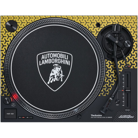 Platines vinyles entrainement direct - Technics - SL-1200M7B JAUNE (ÉDITION...