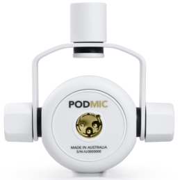 	Micros studio - Rode - PodMic (BLANC)