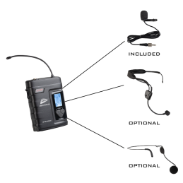 	Composants systèmes sans fil / accessoires - JB Systems - HF PRO BPACK