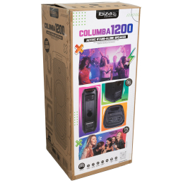 	Enceintes bluetooth - Ibiza Sound - COLUMBA1200