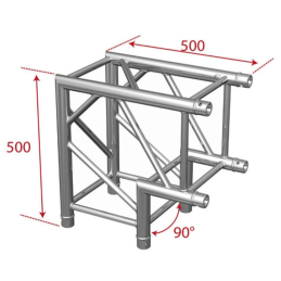 	Structures Alu Quatro 290 Charge Lourde - ConteStage - QUATRO-A01