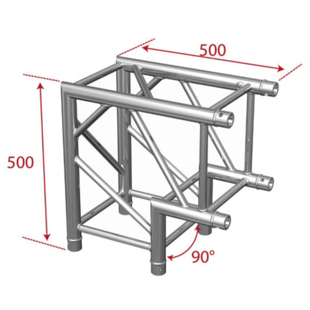 Structures Alu Quatro 290 Charge Lourde - ConteStage - QUATRO-A01