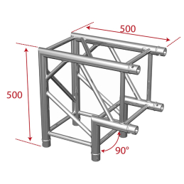 	Structures Alu Quatro 290 White - ConteStage - AGQUA-02 W