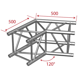 	Structures Alu Quatro 290 White - ConteStage - AGQUA-03 W