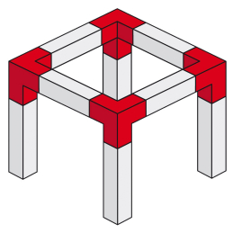 	Structures Alu Quatro 290 White - ConteStage - AGQUA-09 W