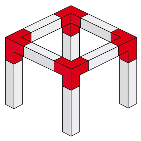 Structures Alu Quatro 220 Deco - ConteStage - DECO22Q-AG02