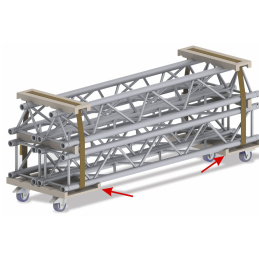 	Accessoires Structures Alu - ConteStage - BT-TRUSS 29-TROLLEY-BASE