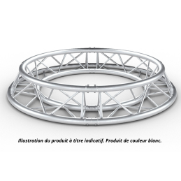 Structures Cercle Alu Trio 290 White - ConteStage - CPT29-200 W