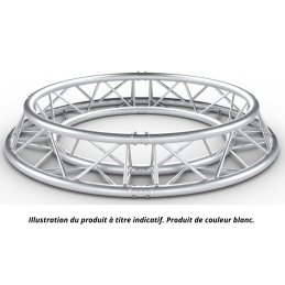 	Structures Cercle Alu Trio 290 White - ConteStage - CPT29-300 W