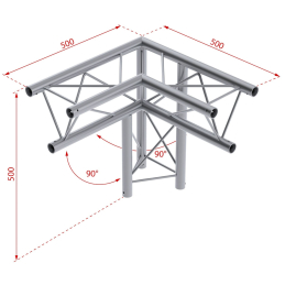 	Structures Alu Trio 220 Deco - ConteStage - DECO22T-AG02