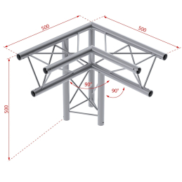 	Structures Alu Trio 220 Deco - ConteStage - DECO22T-AG03