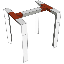 	Structures Alu Trio 220 Deco - ConteStage - DECO22T-AG04