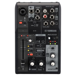 	Consoles analogiques - Yamaha - AG03MK2 (NOIR)