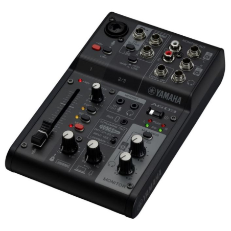 Consoles analogiques - Yamaha - AG03MK2 (NOIR)