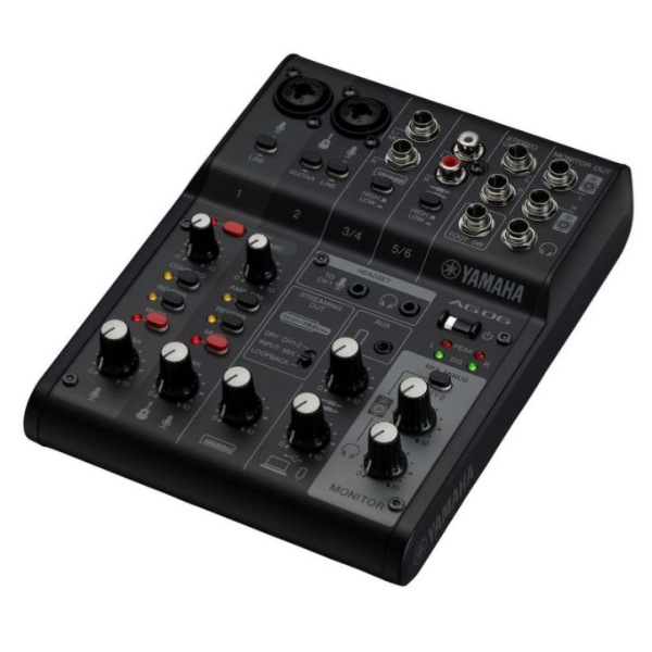 Consoles analogiques - Yamaha - AG06MK2 (NOIR)