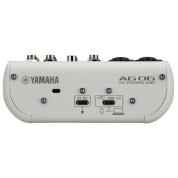 	Consoles analogiques - Yamaha - AG06MK2 (BLANC)