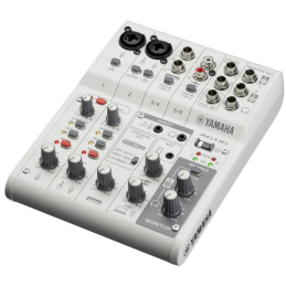 	Consoles analogiques - Yamaha - AG06MK2 (BLANC)