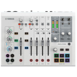 	Consoles analogiques - Yamaha - AG08 (BLANC)