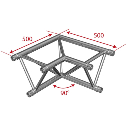 	Structures Alu Trio 290 Silver - ConteStage - AG29-021