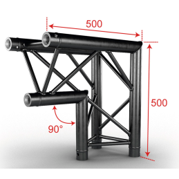 	Structures Alu Trio 290 Black - ConteStage - AG29-025 BLK