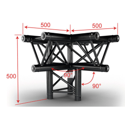 	Structures Alu Trio 290 Black - ConteStage - AG29-033 BLK