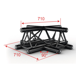 	Structures Alu Trio 290 Black - ConteStage - AG29-041 BLK