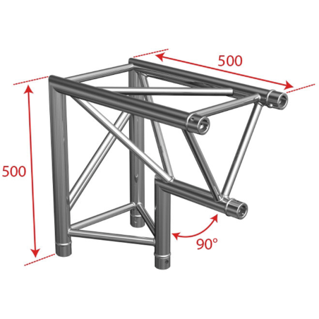 Structures Alu Trio 290 Silver - ConteStage - AG29-025