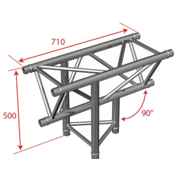 	Structures Alu Trio 290 Silver - ConteStage - AG29-035